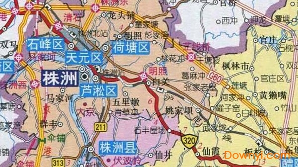 株洲市最新地图全面解析