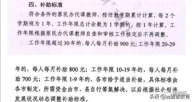 最新民办教师补偿政策深度解析