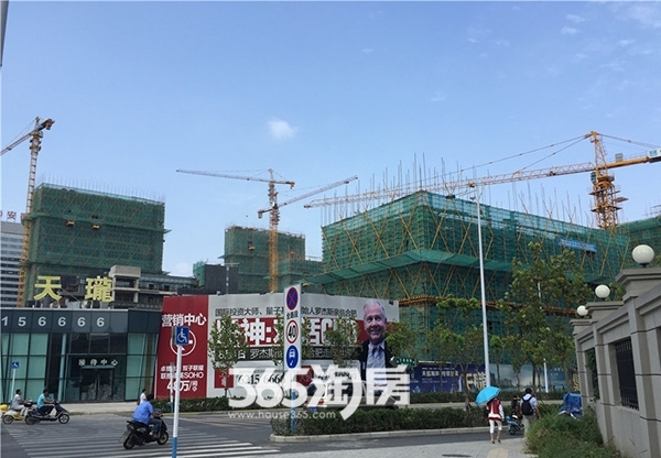 合肥天珑广场最新建设进度报告