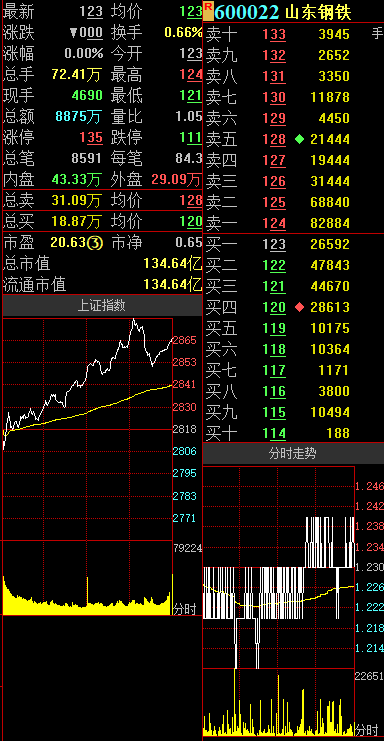 山东钢铁股票最新行情解析